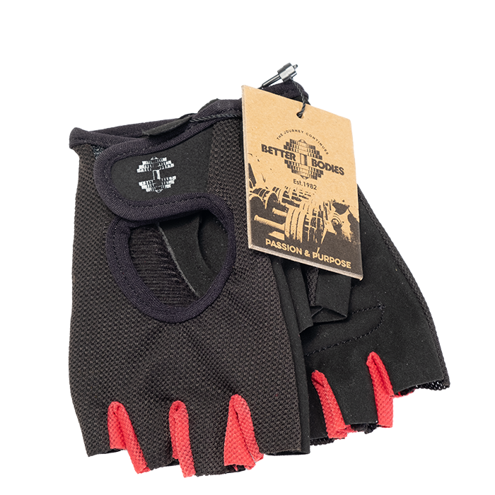 BB Naisten Harjoitushanskat Musta/Vaaleanpunainen