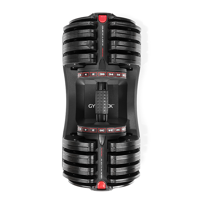 Gymstick Quick-Lock S&auml;&auml;dett&auml;v&auml; k&auml;sipaino 36 kg