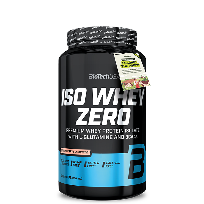 Iso Whey Zero Heraproteiini-isolaatti 908 g strawberry