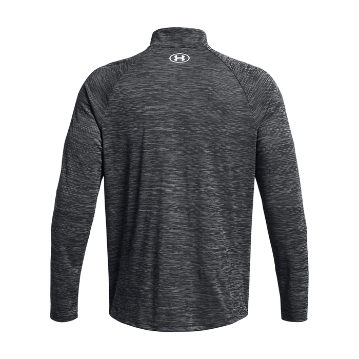 Tech Textured 1/2 Zip Paita Musta