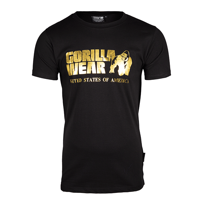 Classic T-Shirt, Black/Gold