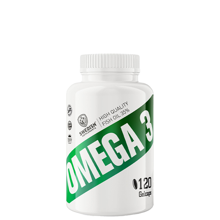 Swedish Supplements Omega 3 120 gel caps