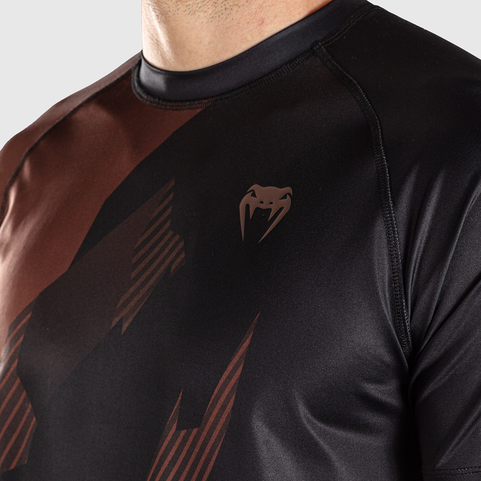 Venum NO-GI 6.0 Dry Tech T-paita Musta/Ruskea