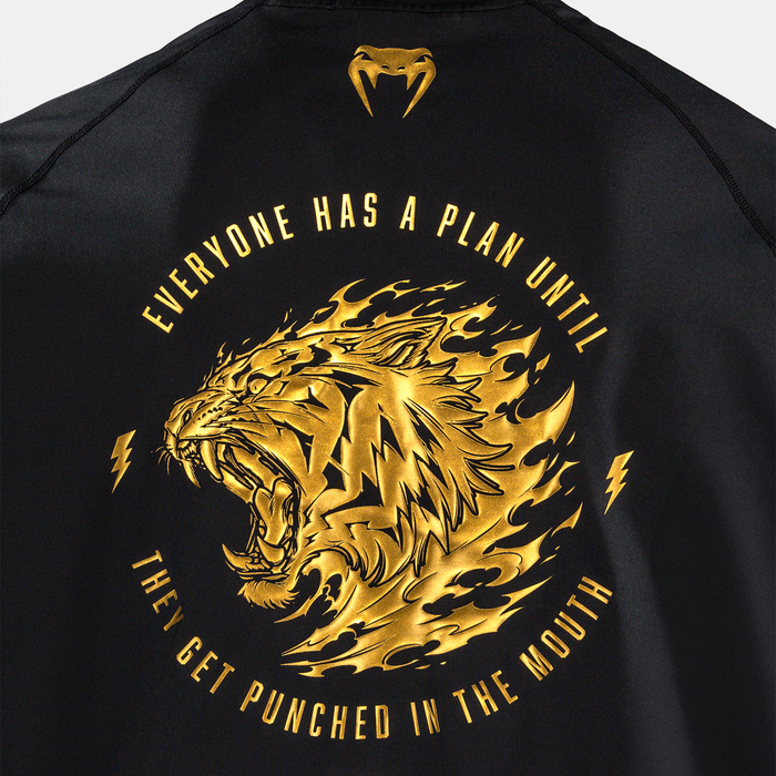 VENUM X MIKE TYSON TIGER Dry Tech -paita Musta/Kulta