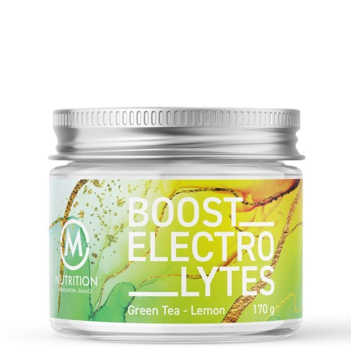 Boost Rasvanpolttaja + Elektrolyytit Vihre&auml; tee & Sitruuna 170 g