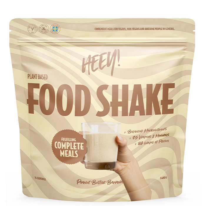Vegan Food Shake ateriankorvike Maapähkinävoi Banaani 1400 g