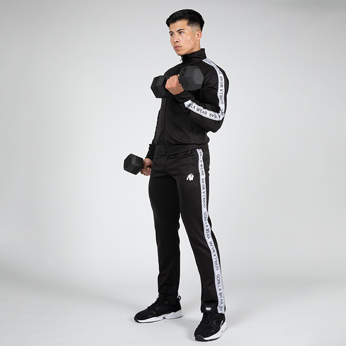 Delaware Track Jacket, Black