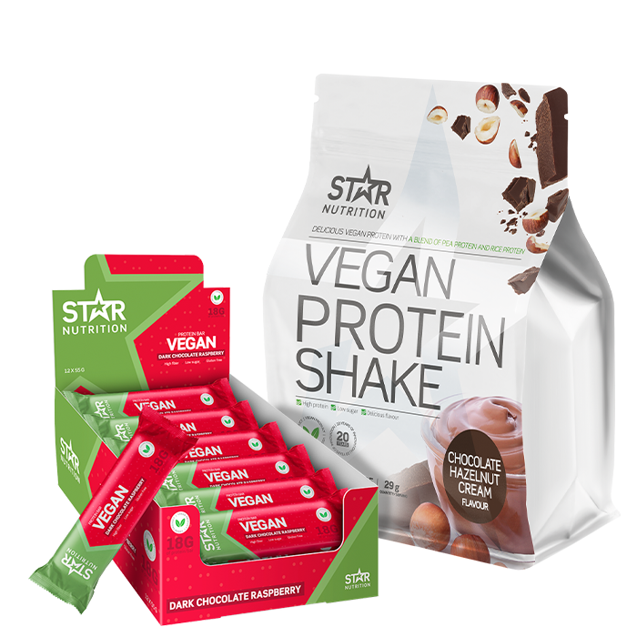 Star Nutrition Vegan Protein Shake + Vegan Protein Bar