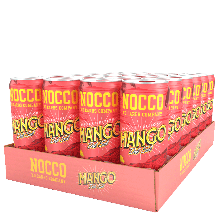 24 x NOCCO BCAA 330 ml Mango del Sol FI