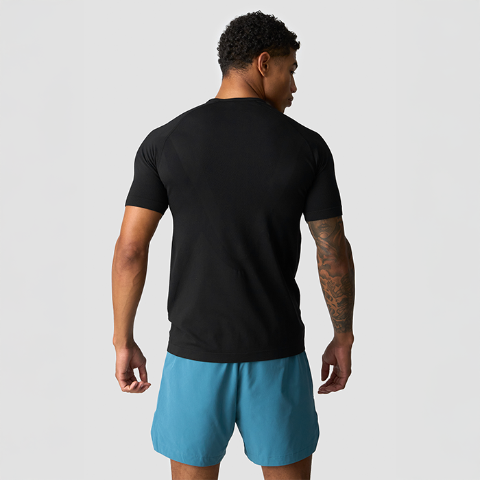Sculpt Seamless T-paita Musta