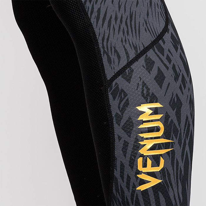 Venum X Chimaev Wild Borz Spats Treenitrikoot Musta Harmaa