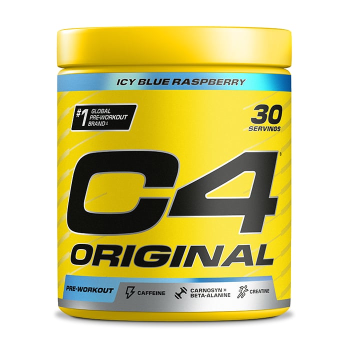 C4 PWO Powder 195 g icy_blue_raspberry