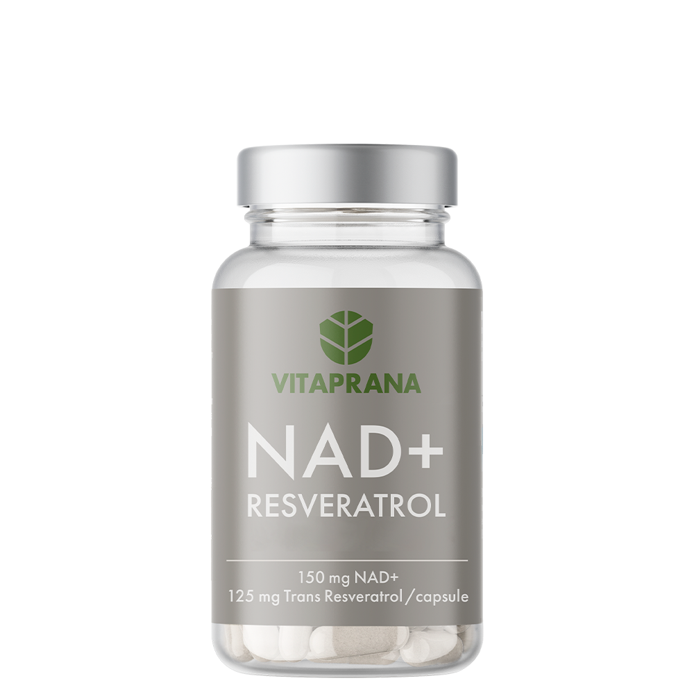NAD+Resveratrol 60 kapselia
