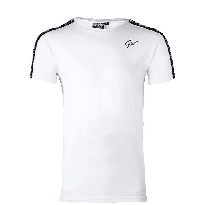 Gorilla Wear Chester T-Shirt White/Black