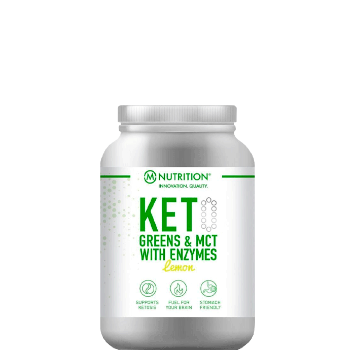 M-Nutrition Keto Greens & MCT 600 g Lemon