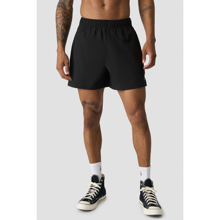 Training Shorts 5", Musta