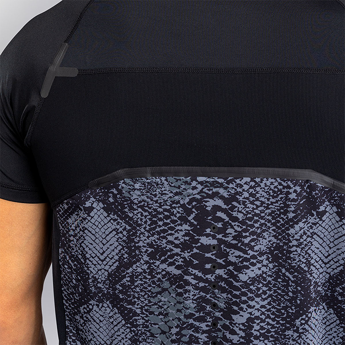 Venum G-Fit Scales Dry Tech T-paita Musta Harmaa