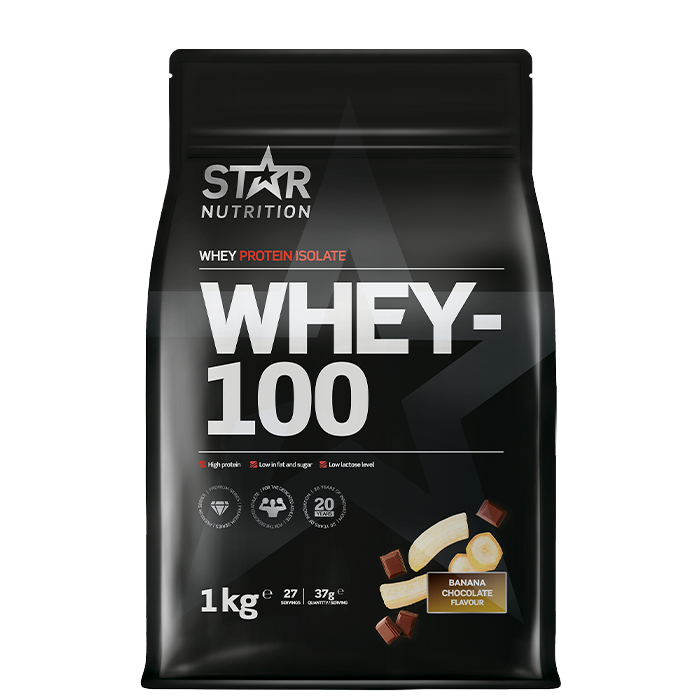 Star Nutrition Whey-100 Heraproteiini 1 kg​