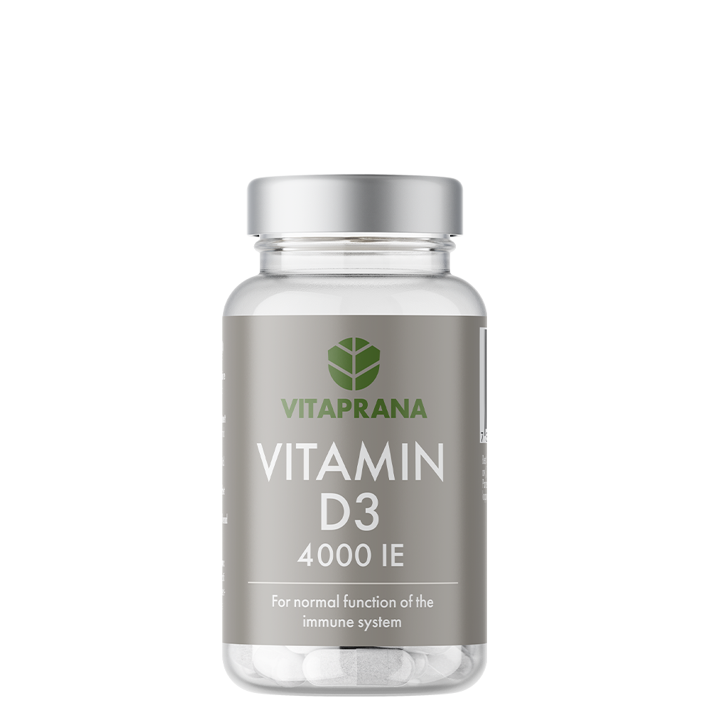 Vitamin D3 4000 IE, 110 kapselia