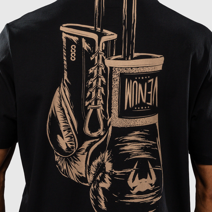 Venum Fight Icon Cotton T-paita Musta