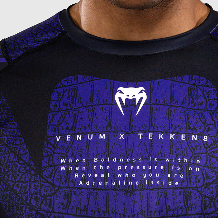 Venum x TEKKEN 8 Dry-Tech T-paita Kazuya Musta Lila