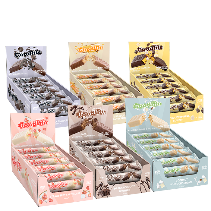 Goodlife Low Sugar, 50 g BIG BUY, 90 bars