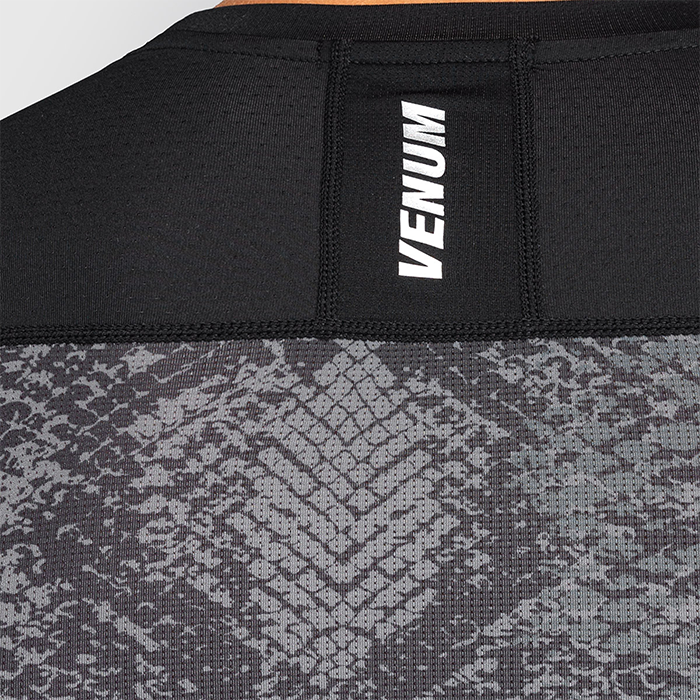 Venum G-Fit Scales Rashguard Musta Harmaa
