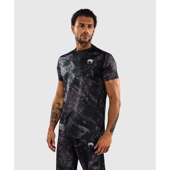 Venum RAGE & WORKOUT Dry Tech T-paita Musta/Harmaa