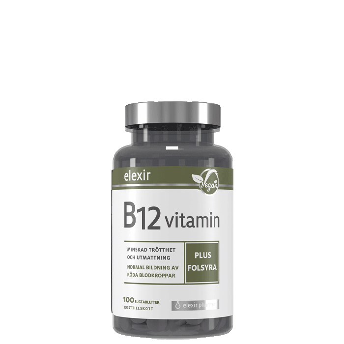 B-12-vitamiini Vegan 100 tablettia