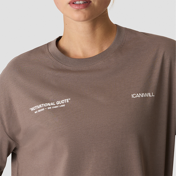 Everyday Oversize T-paita Harmaa