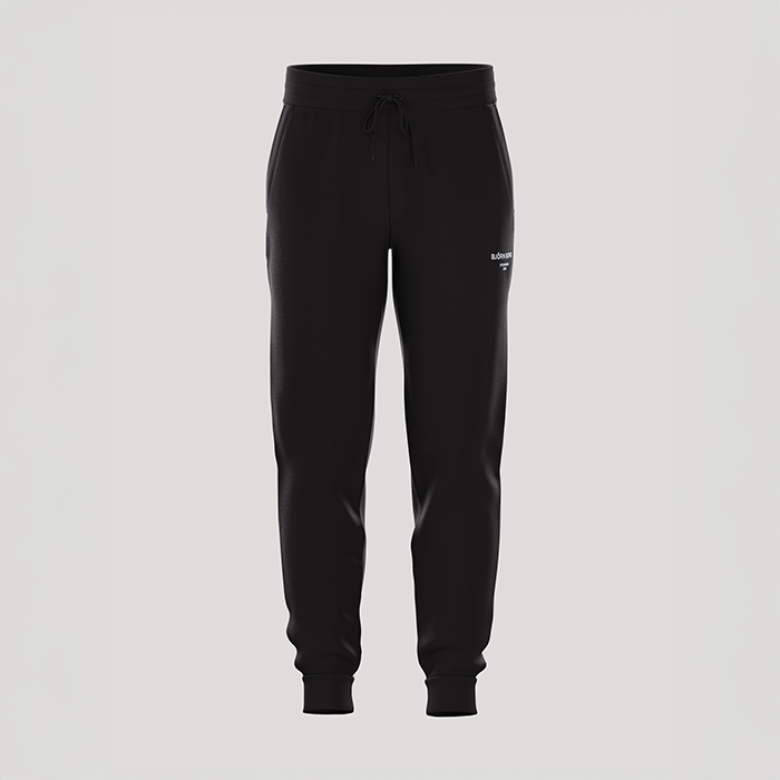 Essential Tapered Collegehousut Musta
