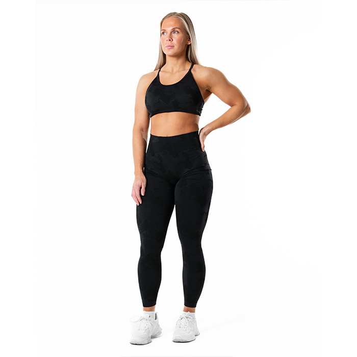 Prime Seamless Camo Urheiluliivit Musta