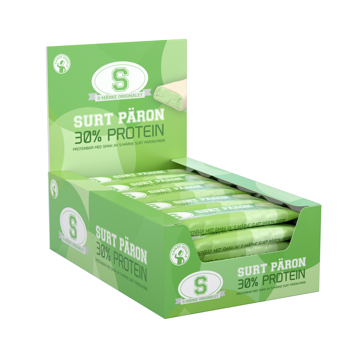 20 x S- M&auml;rke Proteinbar 35g surt_pron