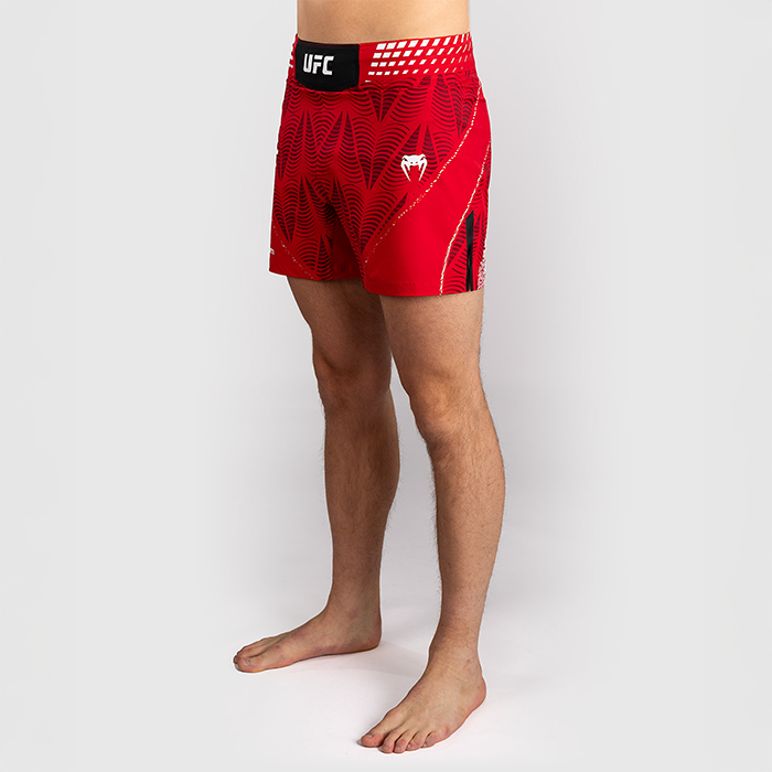 UFC Zenith by Venum Fight Night Fightshortsit Lyhyt malli Punainen