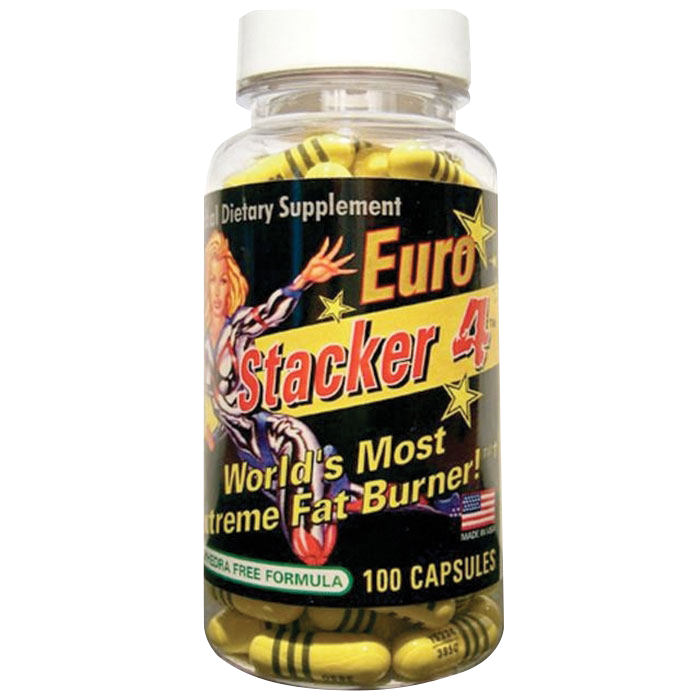 Stacker 4 Rasvanpolttaja 100 kapselia