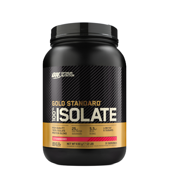 Gold Standard 100% Isolate Heraproteiini-isolaatti 930 g strawberry