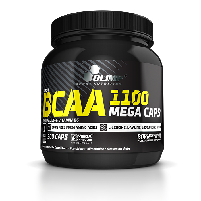 BCAA Mega Caps 300 kapselia
