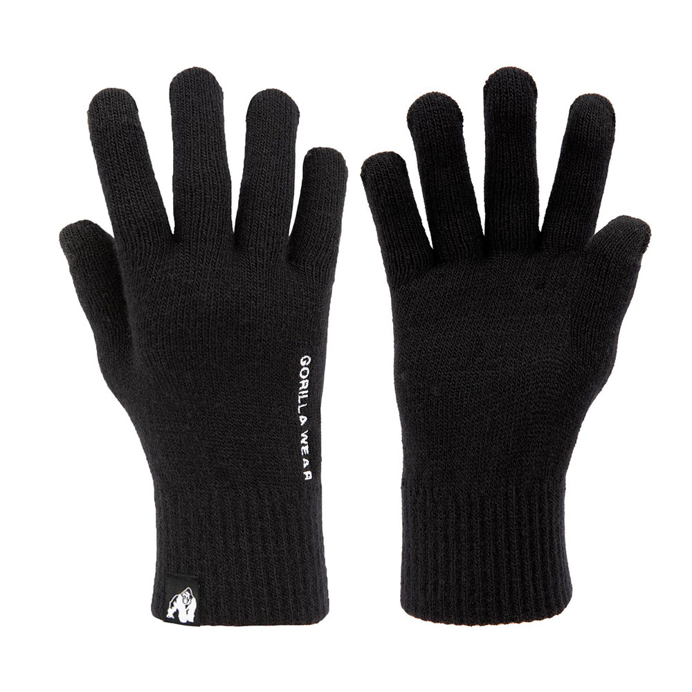 Gorilla Wear Waco Knitted Gloves Black