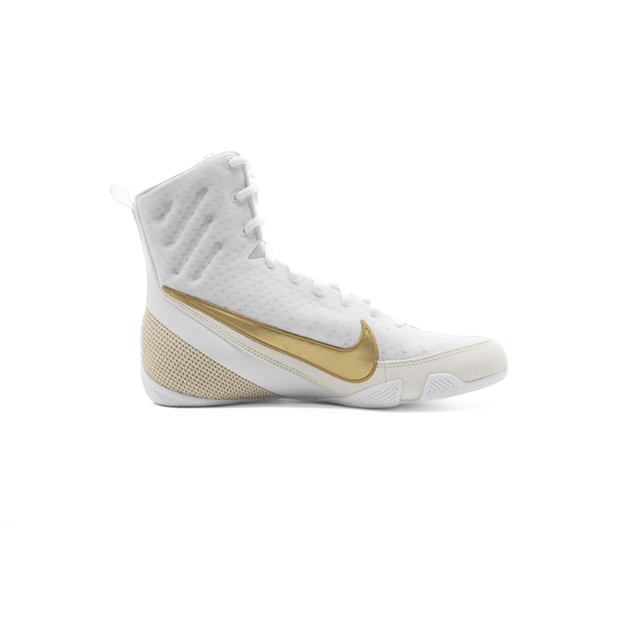 Nike Machomai 3 Nyrkkeilykeng&auml;t Valkoinen Kulta