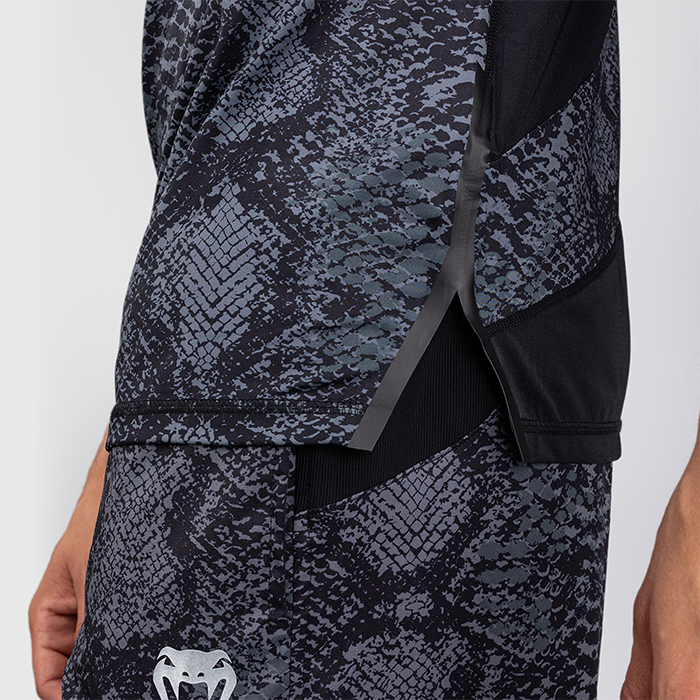 Venum G-Fit Scales Dry Tech T-paita Musta Harmaa