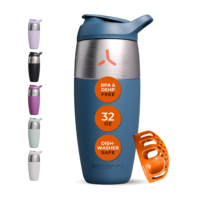 Pursuit Shaker Steel 950ml Sininen