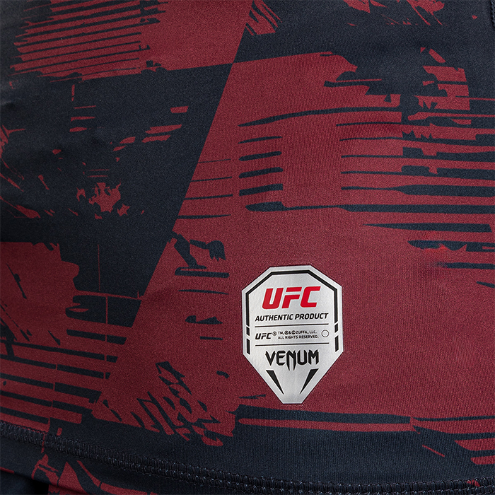 UFC Zenith by Venum Fight Week Rashguard Pitk&auml;hihainen Sininen Punainen Harmaa