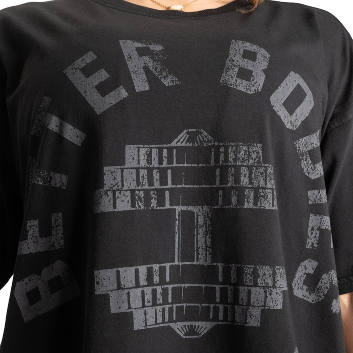 Legacy Oversized T‑Paita Pesty Musta