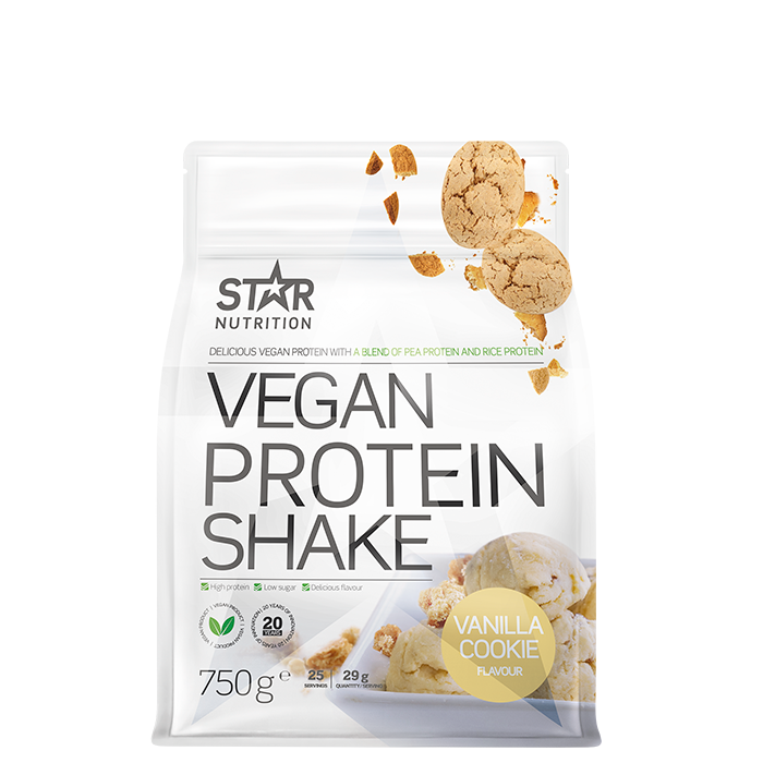 Vegan Protein Shake Vegan Protein Powder 750 g vanilla_cookie