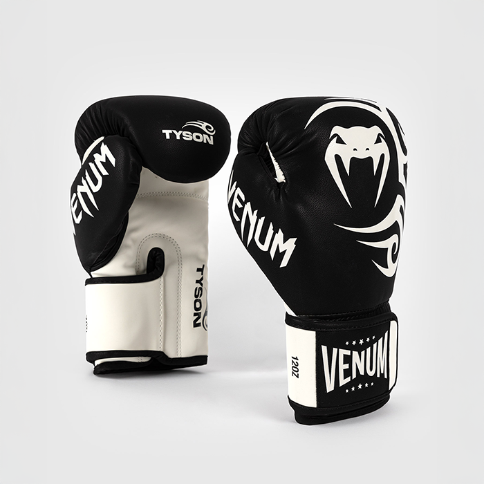 Venum X Mike Tyson Replica Nyrkkeilyhanskat Musta Valkoinen