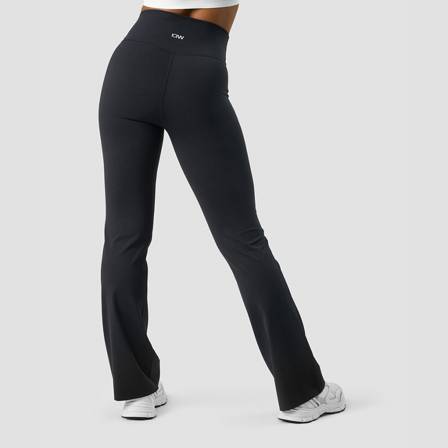 Nimble Flared Tights Musta