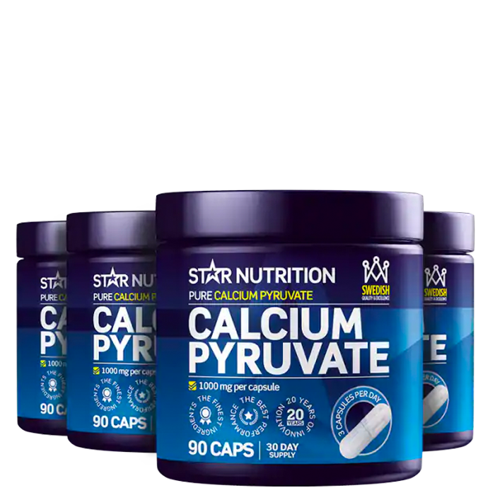 BIG BUY 4 x Calcium Pyruvate Fat Burner 90 kapselia