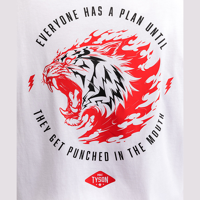 Venum X Mike Tyson Everyone has a plan T-paita Valkoinen