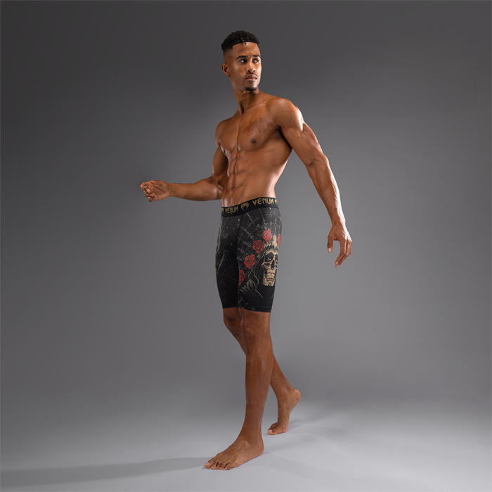 Santa Muerte 5.0 Vale Tudo Shorts Musta Kulta