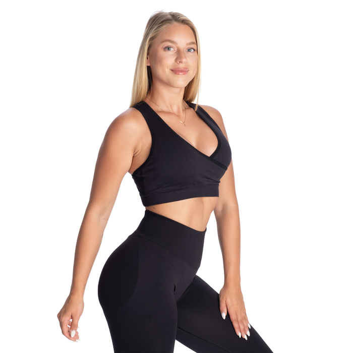 Wrap Seamless Urheiluliivit Musta